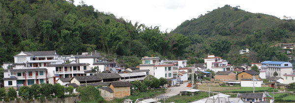 建设中的茶房新农村